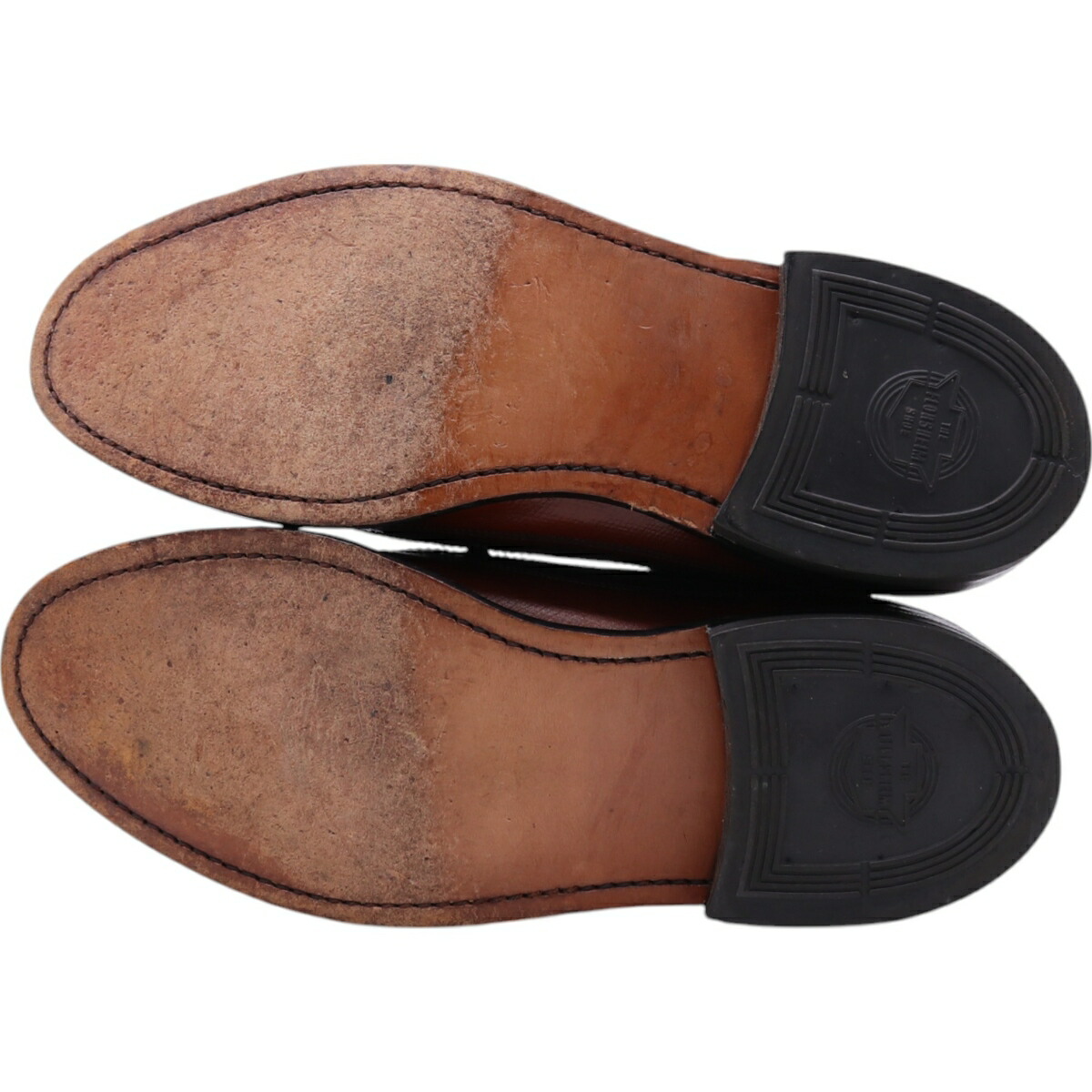 古着 70年代 フローシャイム Florsheim ウイングチップシューズ 10D