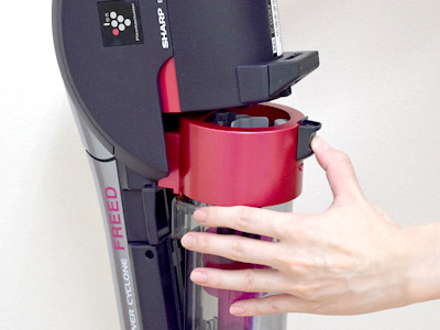 試用レポート： シャープ 充電式スティック＆ハンディクリーナー EC-SX520