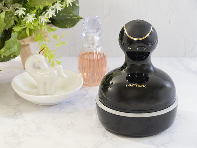 まるでサロン級。マイトレックス ハンディヘッドスパ「HS-1808B」で