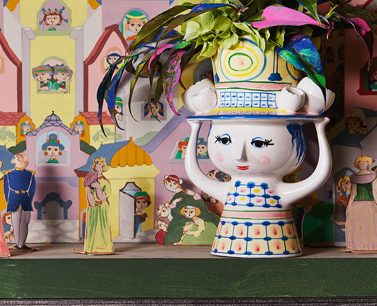 楽天市場】BJORN WIINBLAD（ビヨン・ヴィンブラッド）LADY WITH HAT