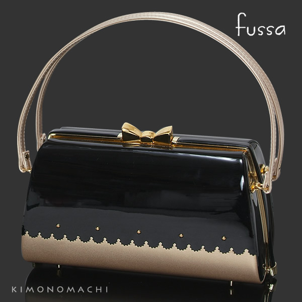 楽天市場】【Prices down4】fussa 和装バッグ単品「黒 カッティング