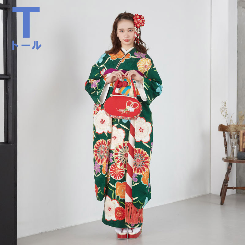 楽天市場】成人式早割クーポン10％オフ【振袖 レンタル】RS1902 正絹