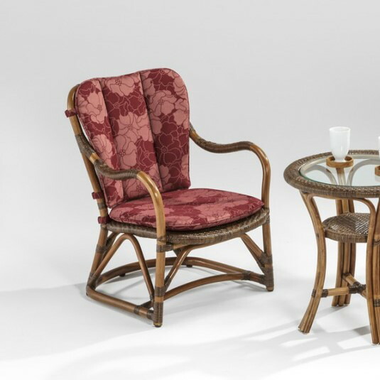 楽天市場】Kazama 風間 籐家具 ラタン ニューマリアームレスチェア(AB