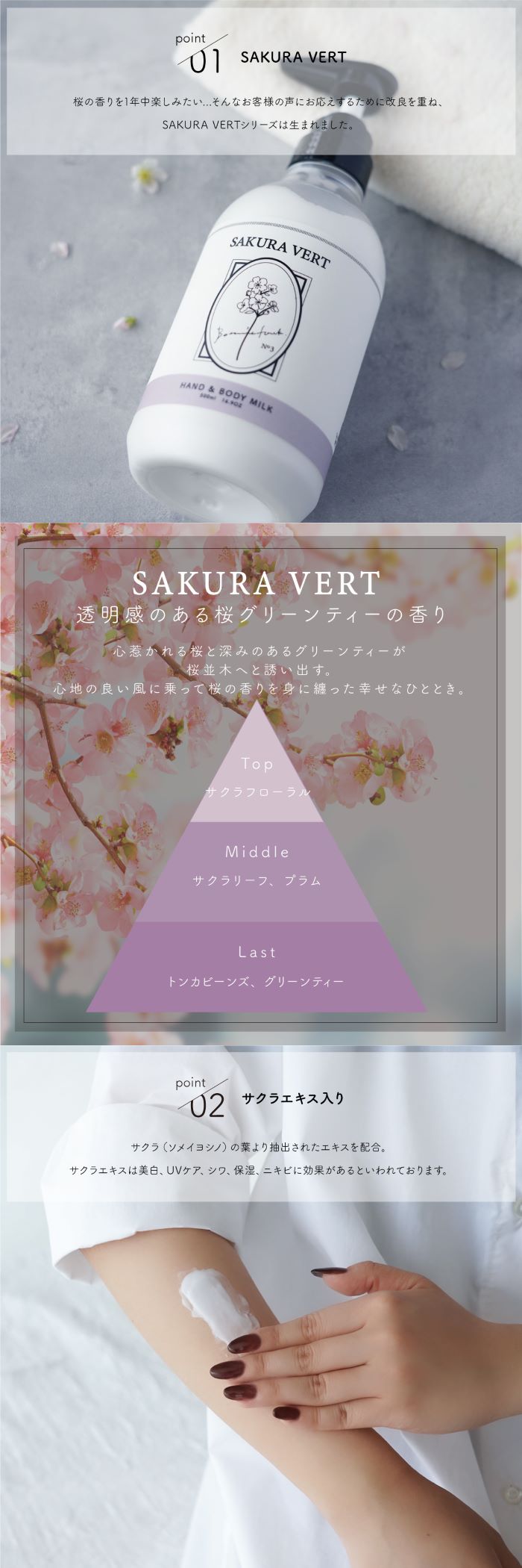 楽天市場】誕生日 プレゼント 美容 保湿クリーム 全身 ボディミルク 桜