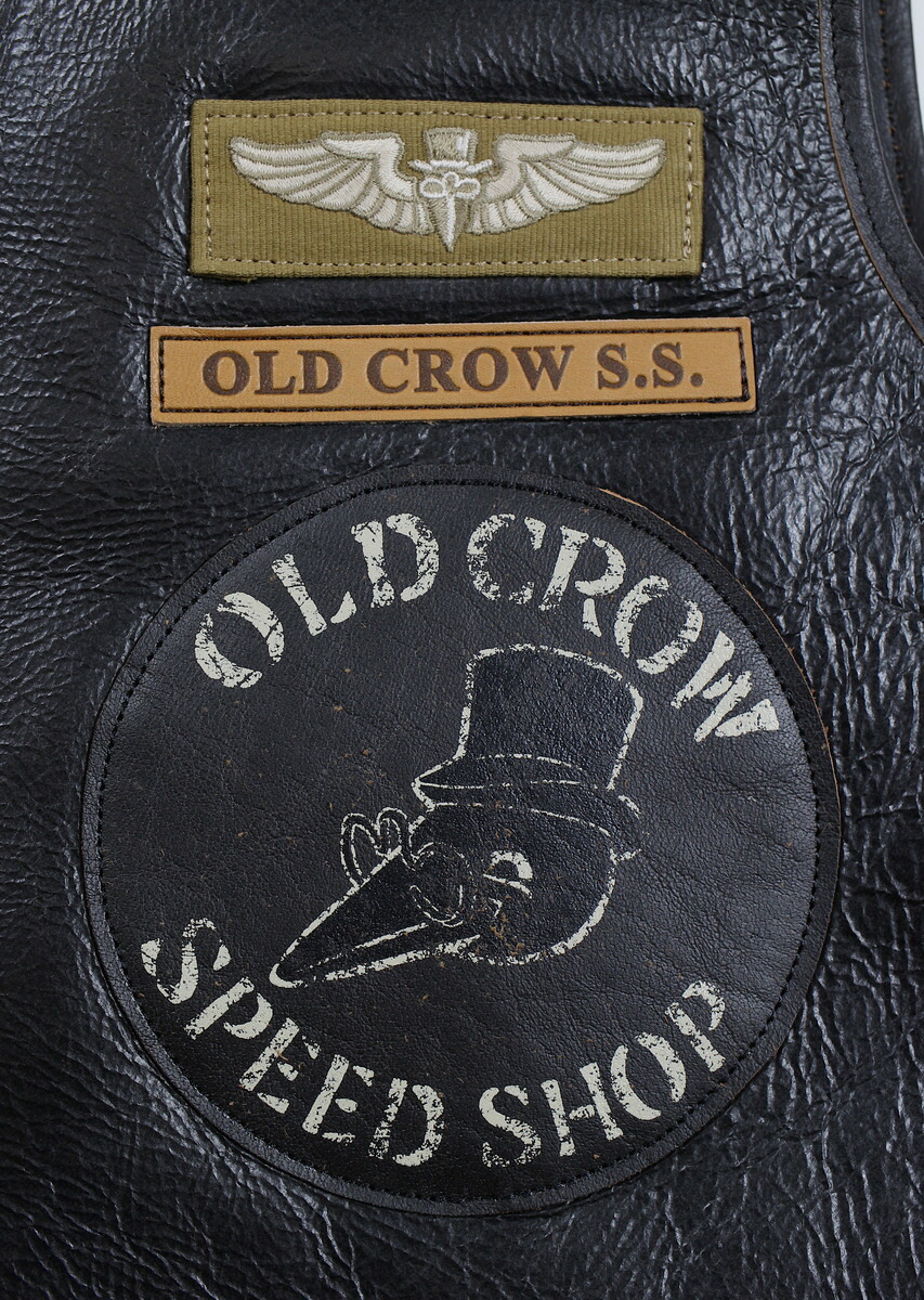 楽天市場】OLD CROW [-OLDROD B - VEST- BLACK size.S,M,L,XL] : KNOCK