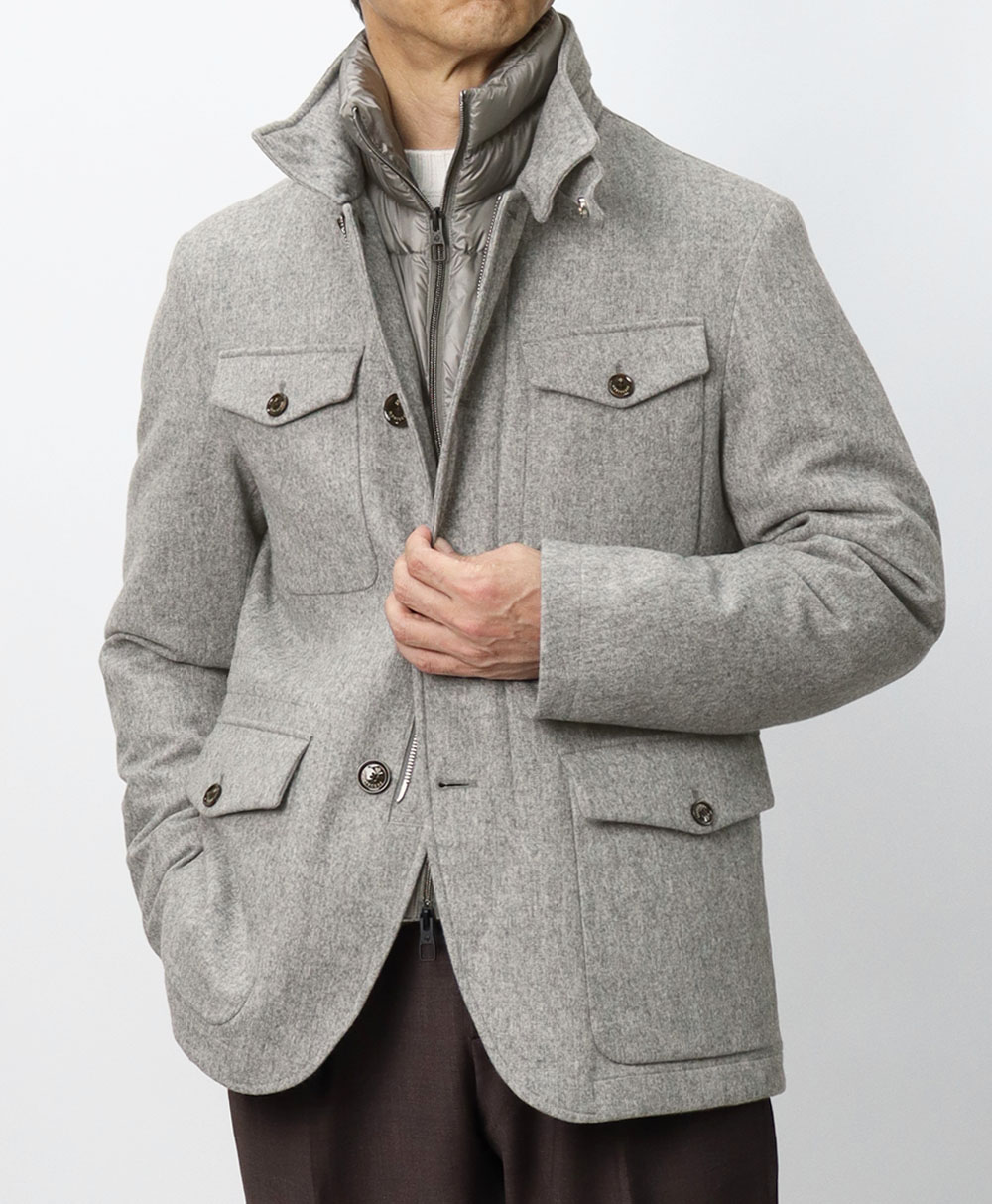 モンテコーレ / Montecore / M-65型ダウンジャケット / ウール