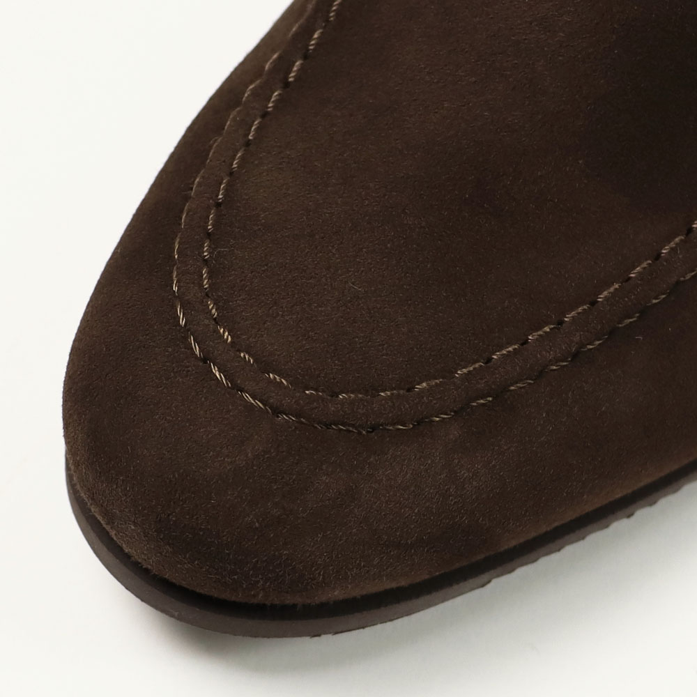 フェランテ / FERRANTE / ISEO / スエード ローファー【ネイビー