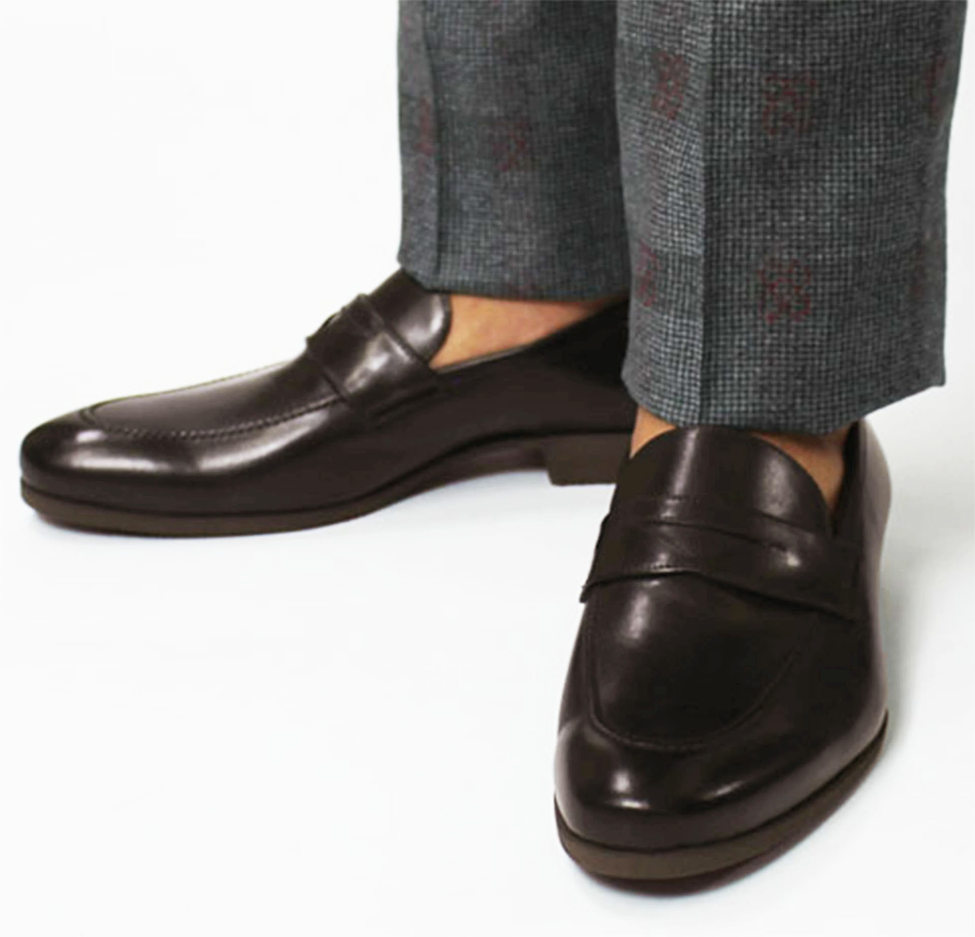 フェランテ / FERRANTE / ISEO / レザー ローファー【ブラウン