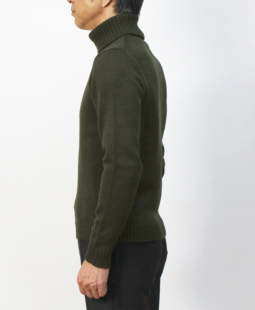 ザノーネ / ZANONE / タートルネック ニット / ウール ミドルゲージ 5G