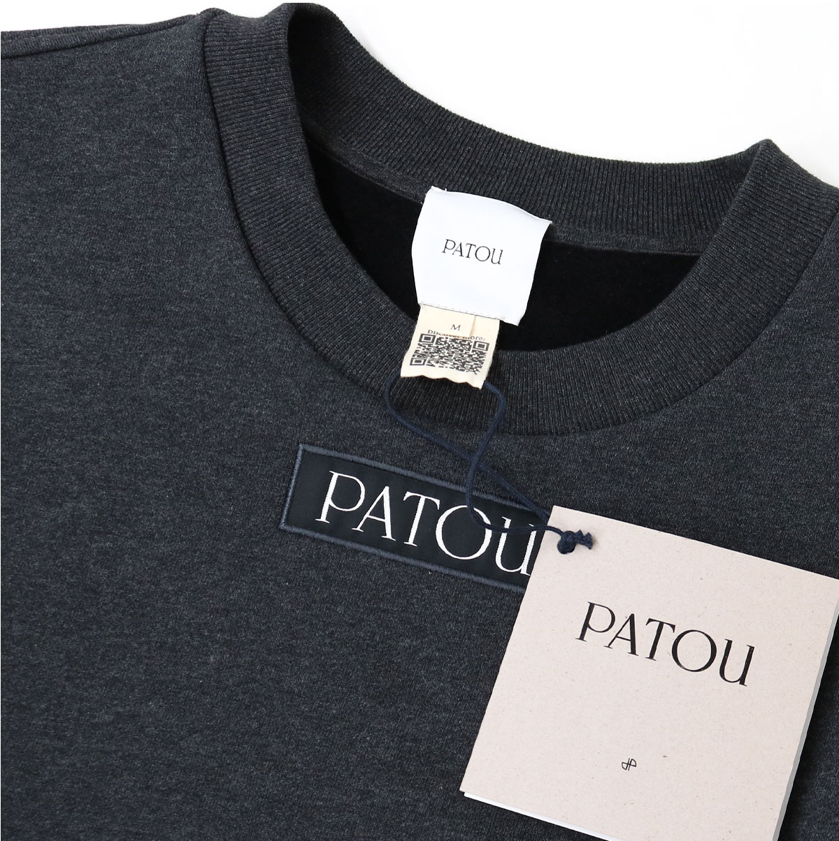 楽天市場】□PATOU パトゥ ロゴスウェット JE2009995 PATOU LABEL