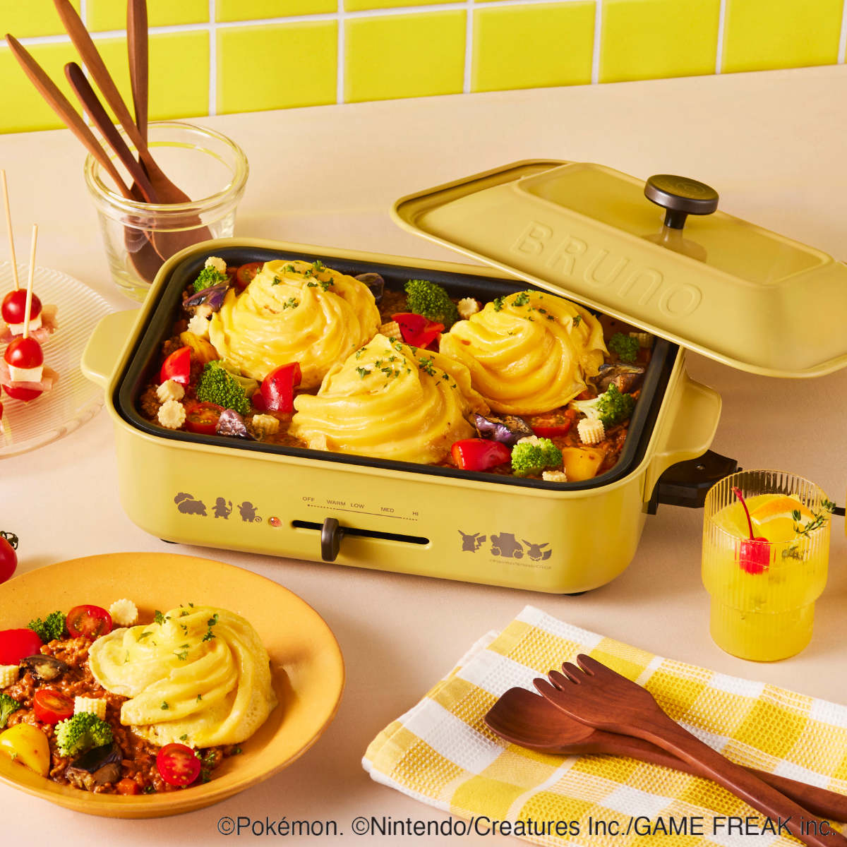 楽天市場】BRUNO コンパクトホットプレート POKEMON たこ焼きプレート
