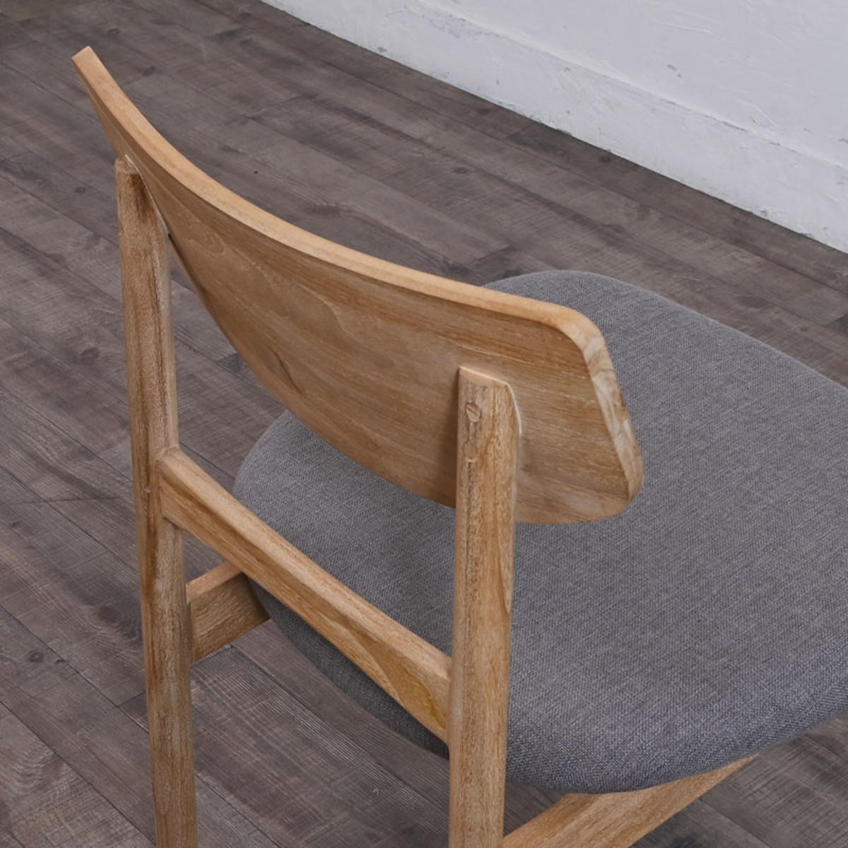 楽天市場】ダイニングチェア ロータイプ チーク無垢材 CALM 座面高37cm