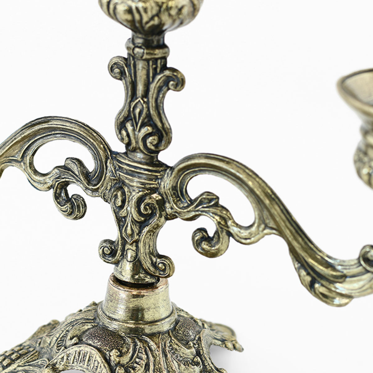 楽天市場】キャンドルホルダー イタリアザマック Lサイズ 合金