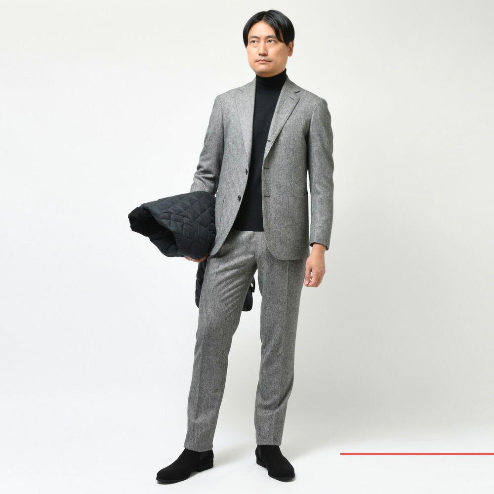 MILA SCHON MILANO（ミラ ショーン ミラノ）ウールフランネルハウンド