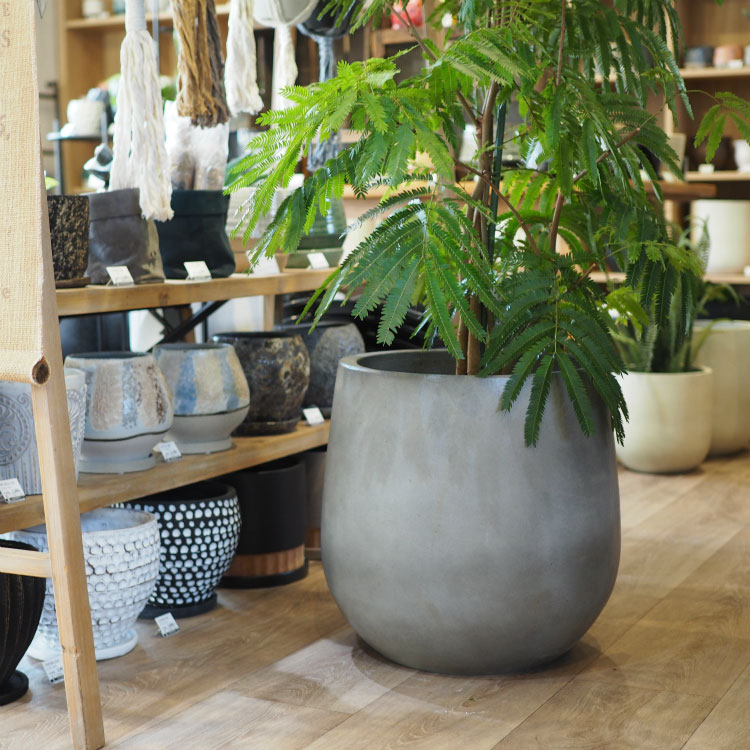 楽天市場】植木鉢 おしゃれ グラスファイバー 10号用鉢カバー YS3350