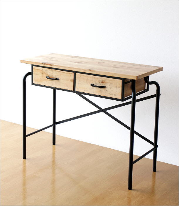 楽天市場】コンソールデスク おしゃれ コンソールテーブル アイアン