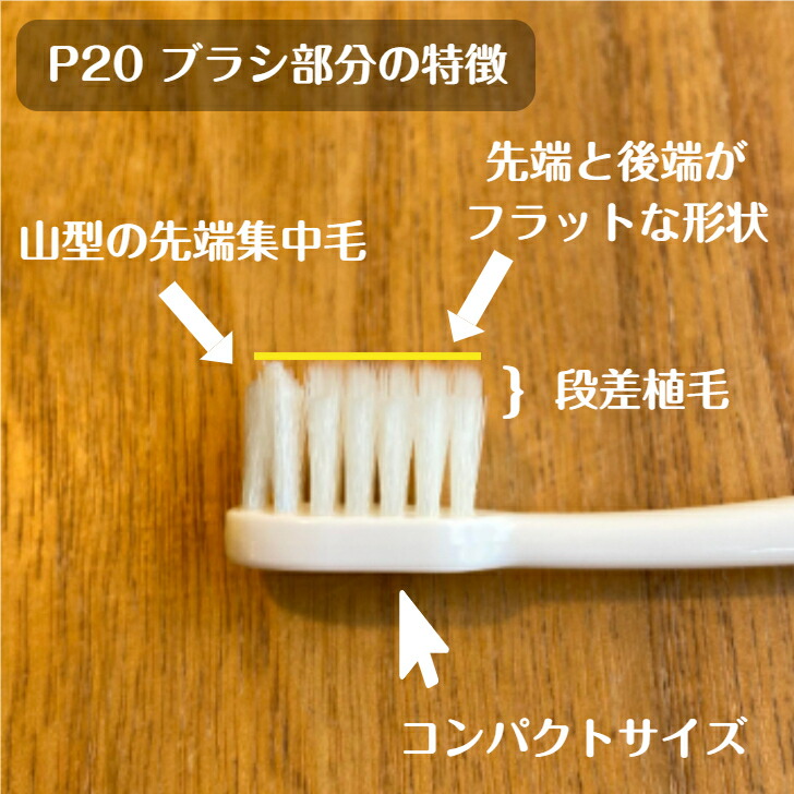 楽天市場】【送料無料！】ルシェロ P-20 M S ピセラ 歯ブラシ 10本