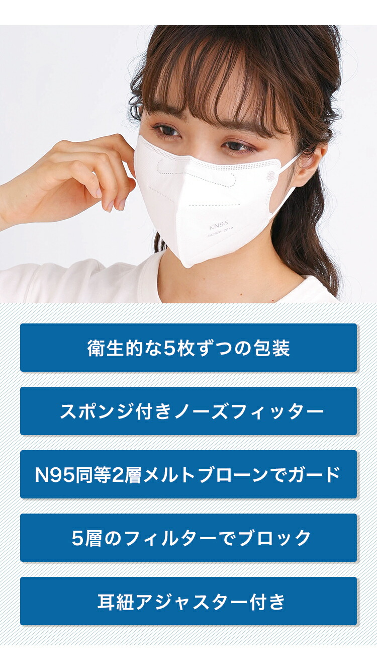 楽天市場】＼限定価格は3/1まで／ N95マスク KN95マスク 【 20箱セット