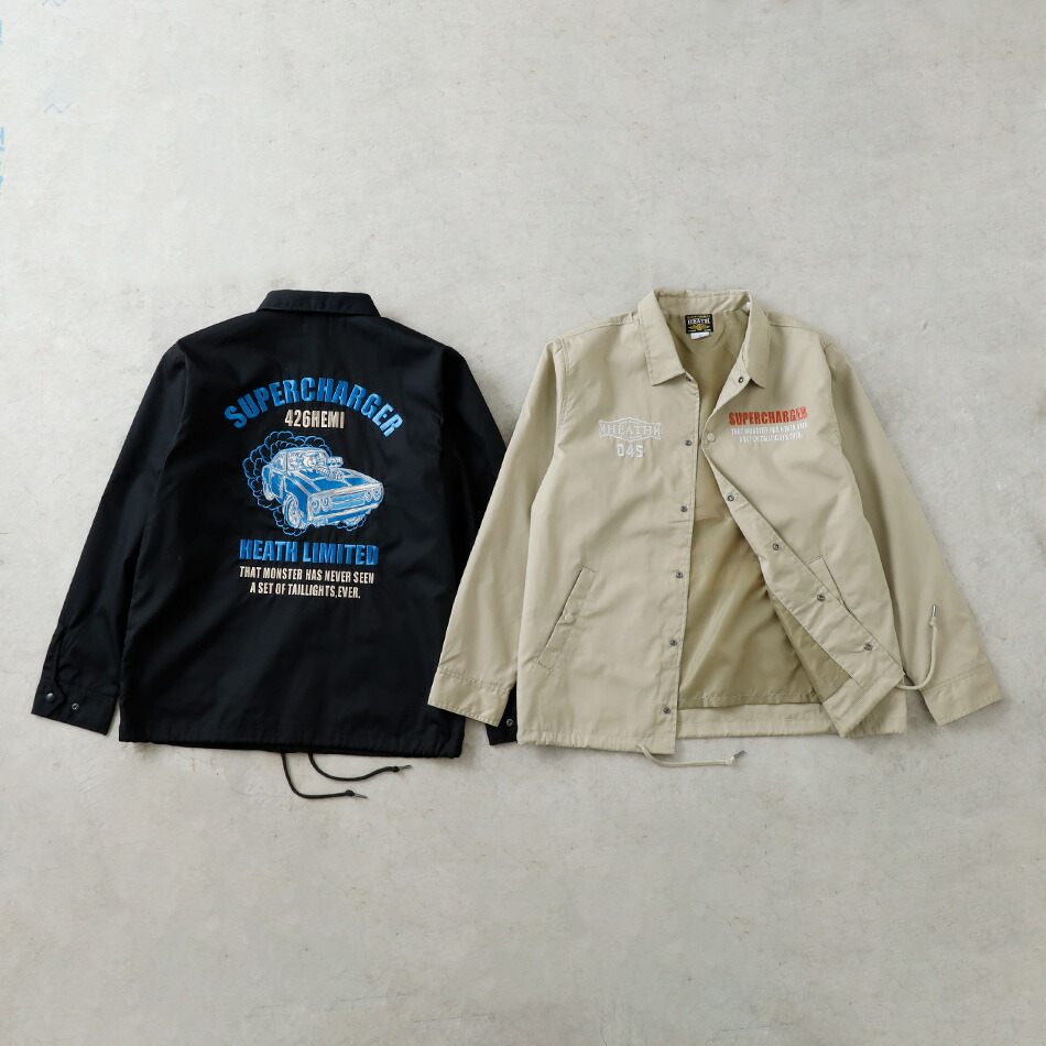 日米の旧車をフィーチャー！新作コーチジャケット