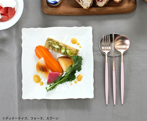 クチポール（Cutipol） GOA/ゴア ピンクマットローズゴールド ディナー