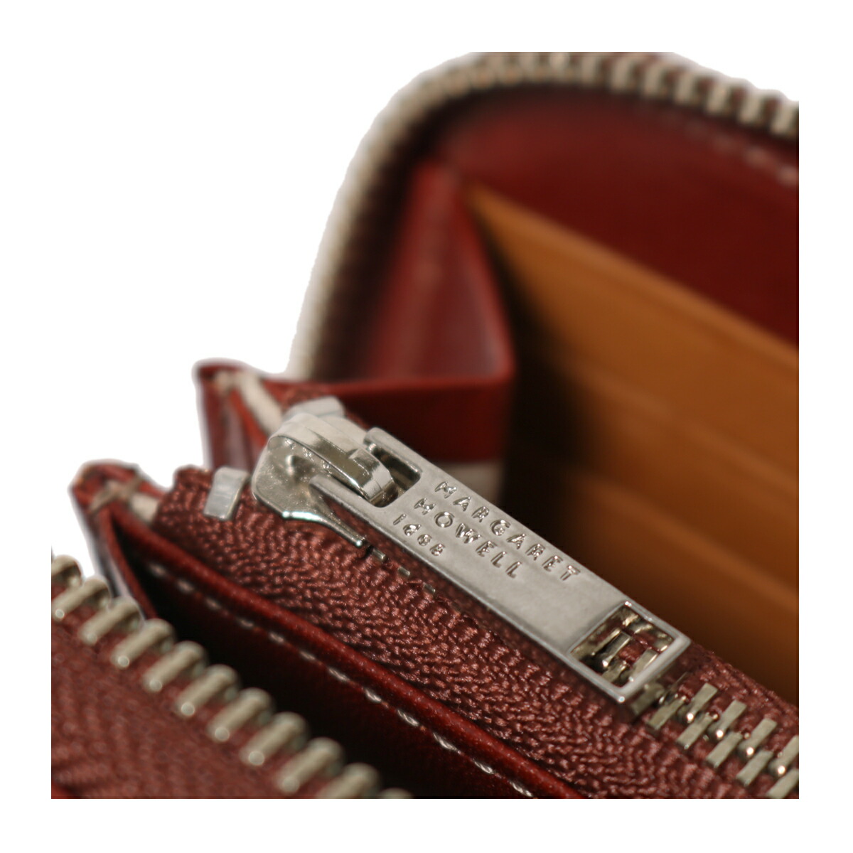 マーガレット ハウエル アイデア 長財布 ラウンドファスナー メンズ 本