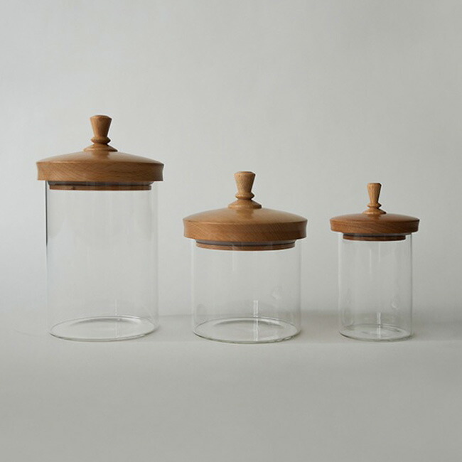 楽天市場】キャニスター ティム 【ガラスジャーL】 保存容器 600ml