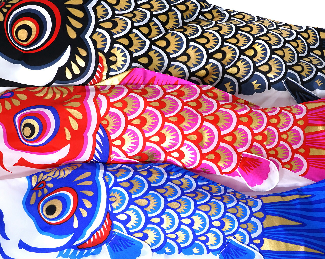 コンパクトサイズ・ベランダ用鯉のぼりフルセット【C6011】 | 職人