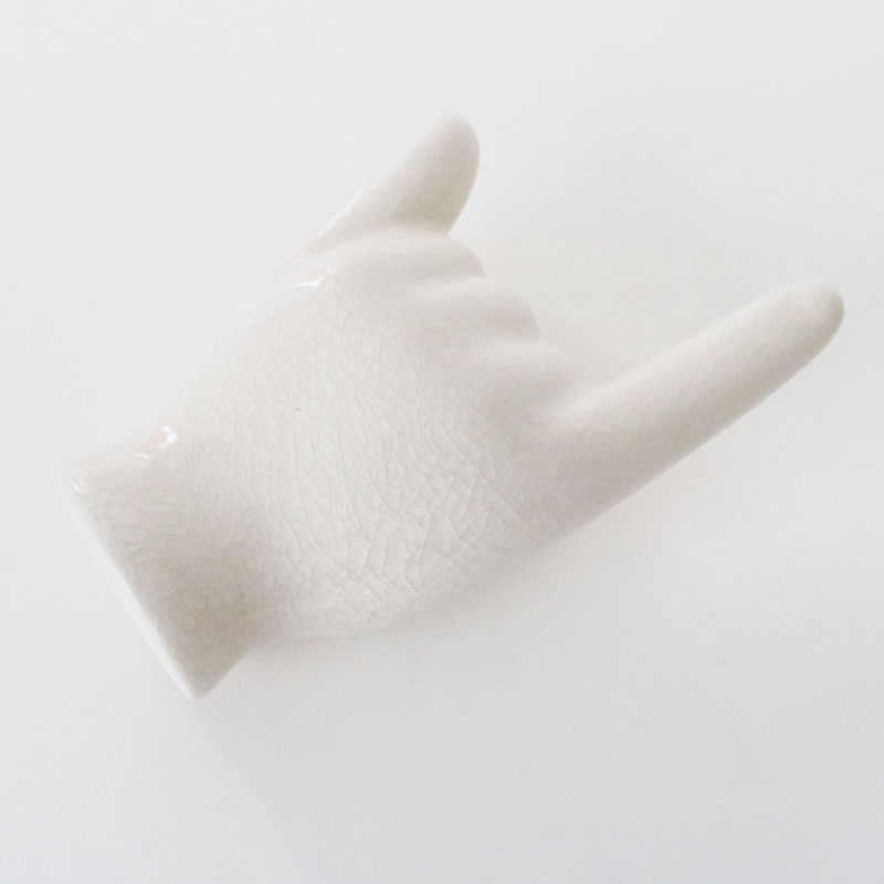 楽天市場】オブジェ Porcelain Hand Object ポーセリン ハンドオブジェ
