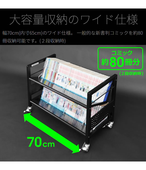 楽天市場】Bauhutte バウヒュッテ デスク下ワゴン キャスター付き