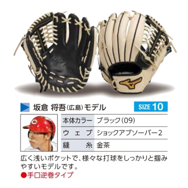 楽天市場】ミズノプロ オーダーグラブ 軟式グローブ 基本モデル 坂倉