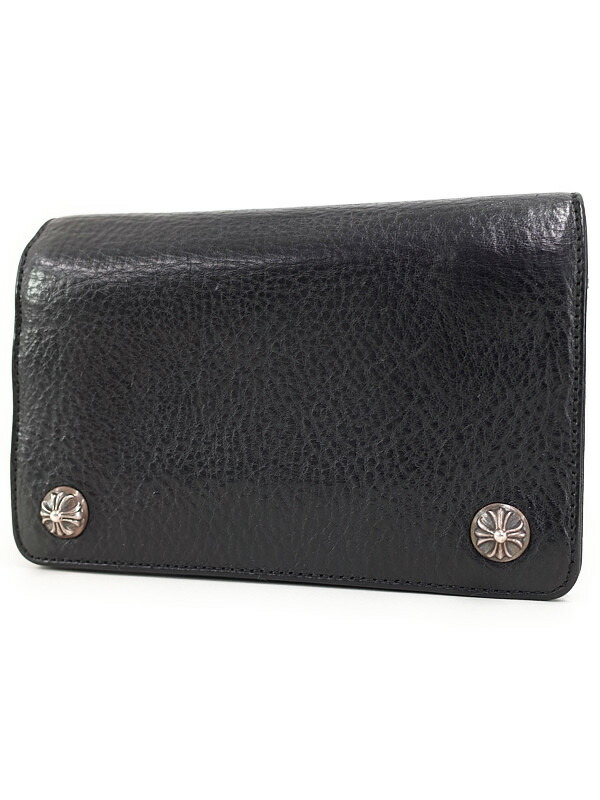 Chrome Hearts】クロムハーツ『クロスボタン 2ジップ ウォレット』2246