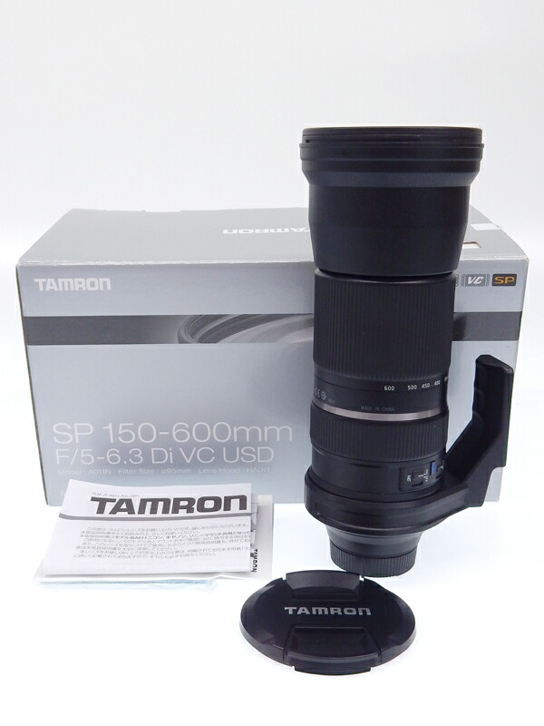 TAMRON】タムロン『SP 150-600mm F/5-6.3 Di VC USD』A011 ニコン用