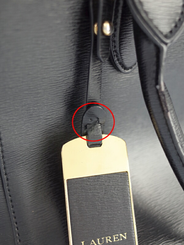 LAUREN RALPH LAUREN】ローレンラルフローレン『レザー 2WAY