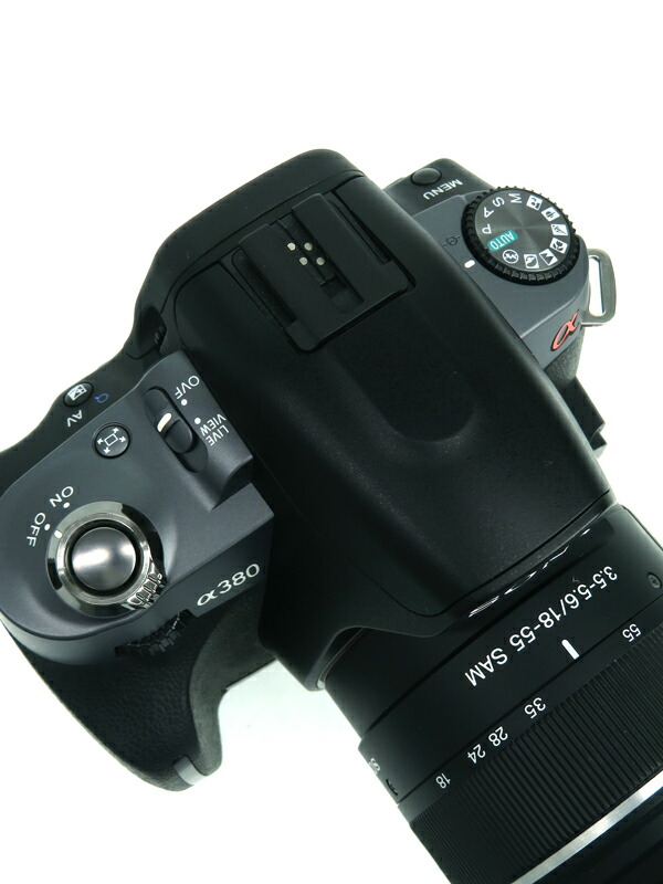 SONY】ソニー『α380』DSLR-A380L 2009年6月発売 1420万画素 小型 軽量