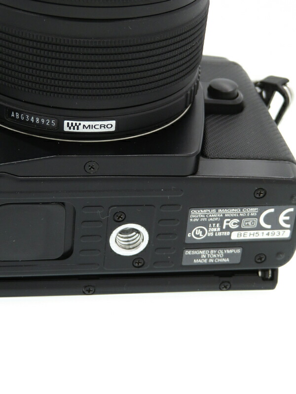 OLYMPUS】オリンパス『OM-D E-M5ダブルズームキット』ブラック 1605万