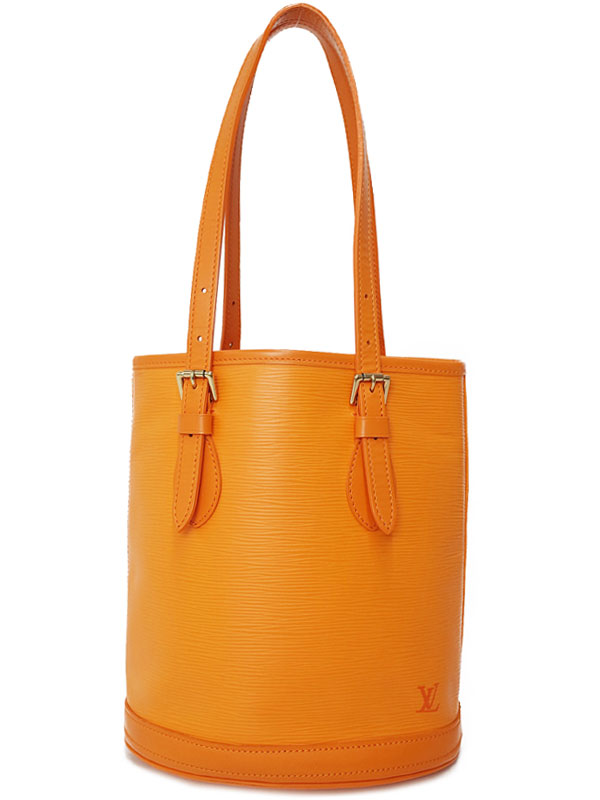 LOUIS VUITTON】【バケツ型バッグ】【ポーチ付】ルイヴィトン『エピ