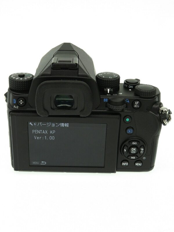 PENTAX】ペンタックス『KP ボディキット ブラック』2432万画素 APS-C