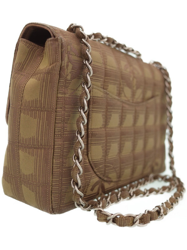 CHANEL】シャネル『ニュートラベルライン チェーンショルダーバッグ