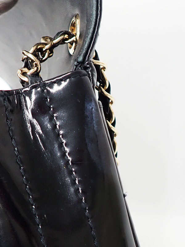 CHANEL】シャネル『チョコバー チェーンショルダーバッグ』レディース