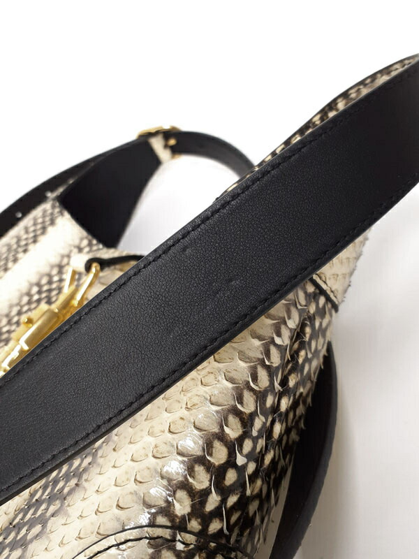 GUCCI】グッチ『ジャッキー1961 スモール パイソン バッグ』636706