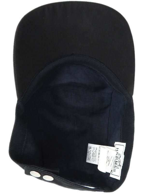 HERMES】【フランス製】エルメス『キャップ size59』ユニセックス 帽子