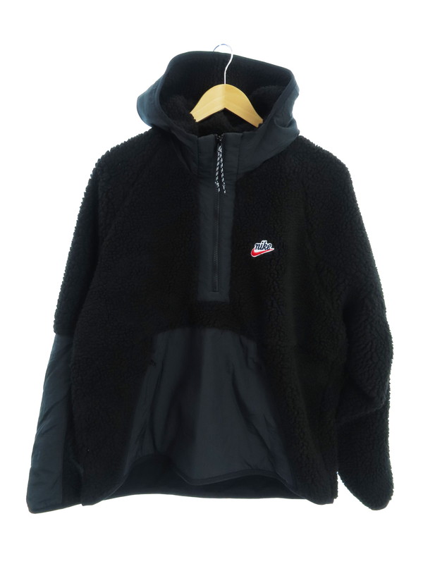 NIKE】【ハーフジップフーディ】【アウター】ナイキ『ボア切替ハーフ