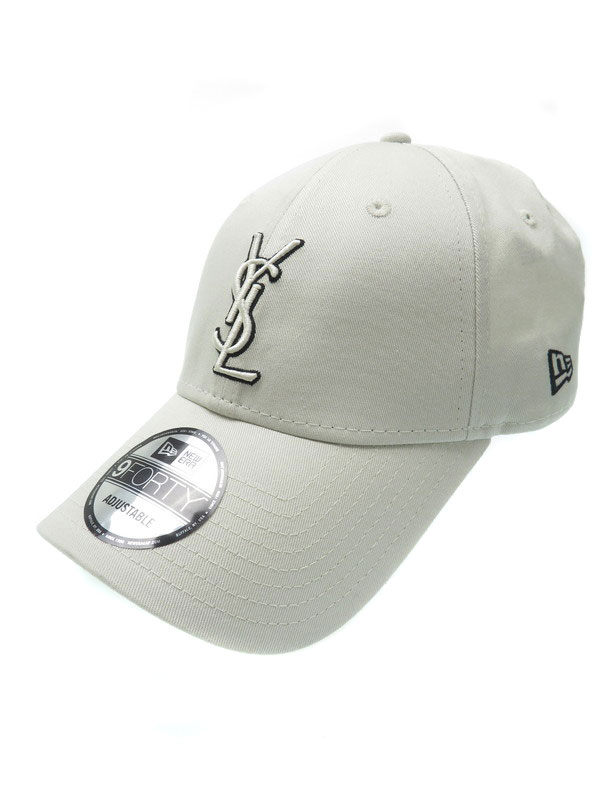 SAINT LAURENT】【ニューエラ】サンローラン『YSLキャップ