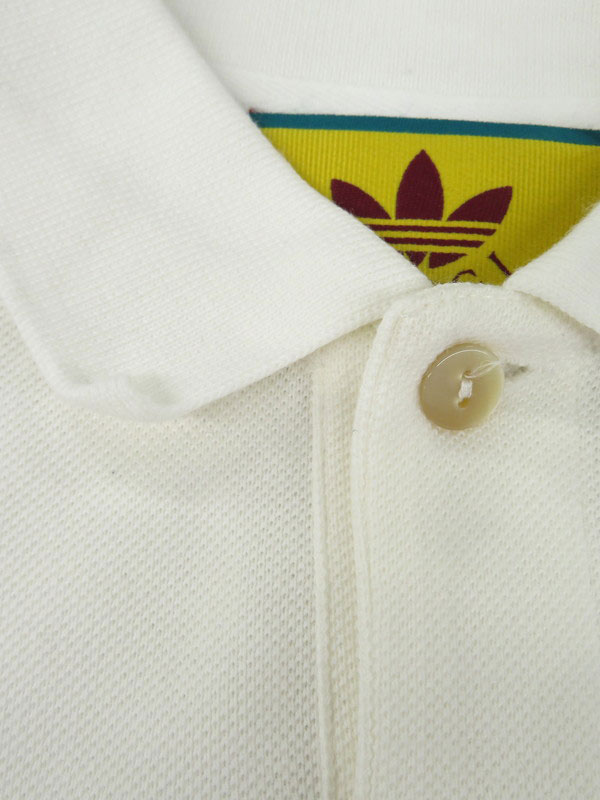 GUCCI】グッチ『アディダス コットンピケ ロゴ 半袖ポロシャツ sizeM