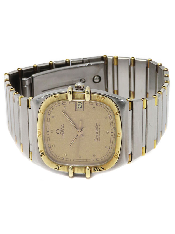 OMEGA】オメガ『コンステレーション クロノメーター スクエア』メンズ