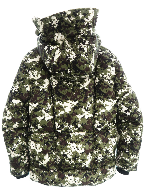 MONCLER】モンクレール『BLANC カモフラ柄 ダウンジャケット size0