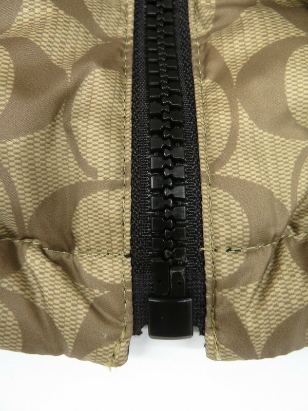 COACH】コーチ『シグネチャー リバーシブルダウンジャケット sizeL