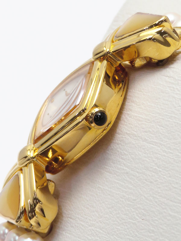 MIKIMOTO】ミキモト『パールウォッチ』レディース クォーツ 1週間保証