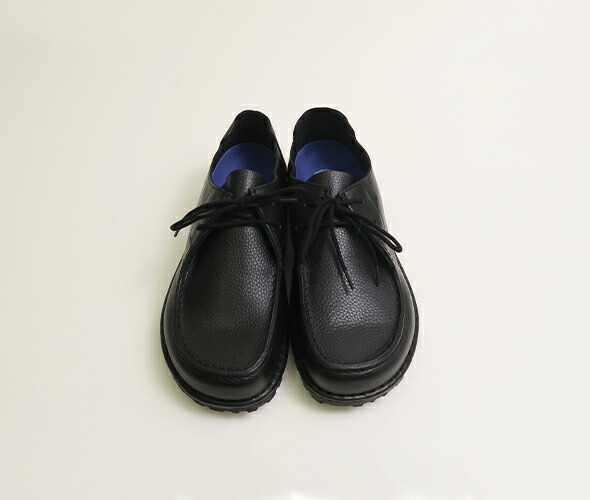 BIRKENSTOCK - Utti Lace Natural Leather - BLACK ビルケンシュトック