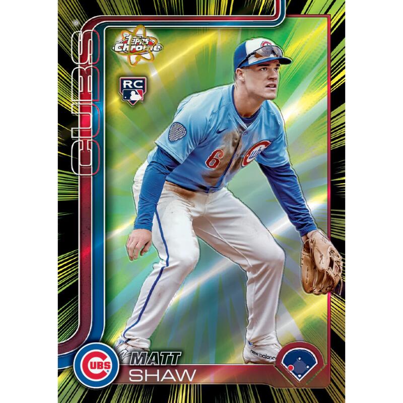 楽天市場】2025 Topps Chrome Baseball Update Series Mega Box 2025